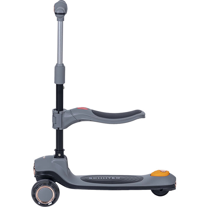 Prego Sidney Oturaklı Scooter Gri