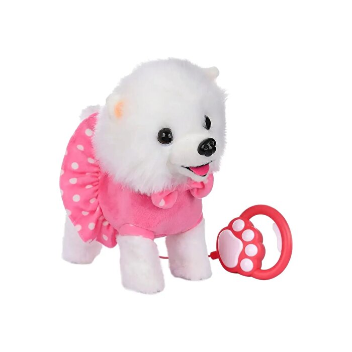 Pilli Sesli Yürüyen Sevimli Köpek Puffy