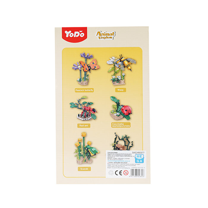 Mega Blok Çiçek ve Arı 166 Parça