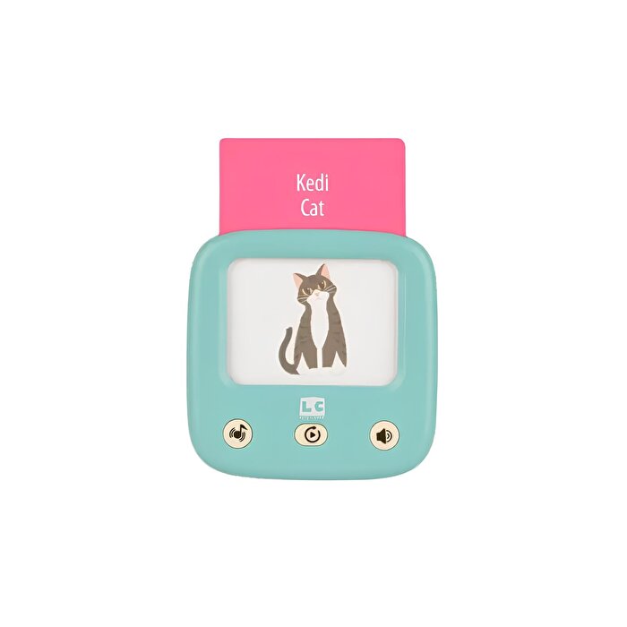 LC Öğreti̇ci̇ Türkçe ve İngi̇li̇zce Konuşan Kartlar Mavi̇