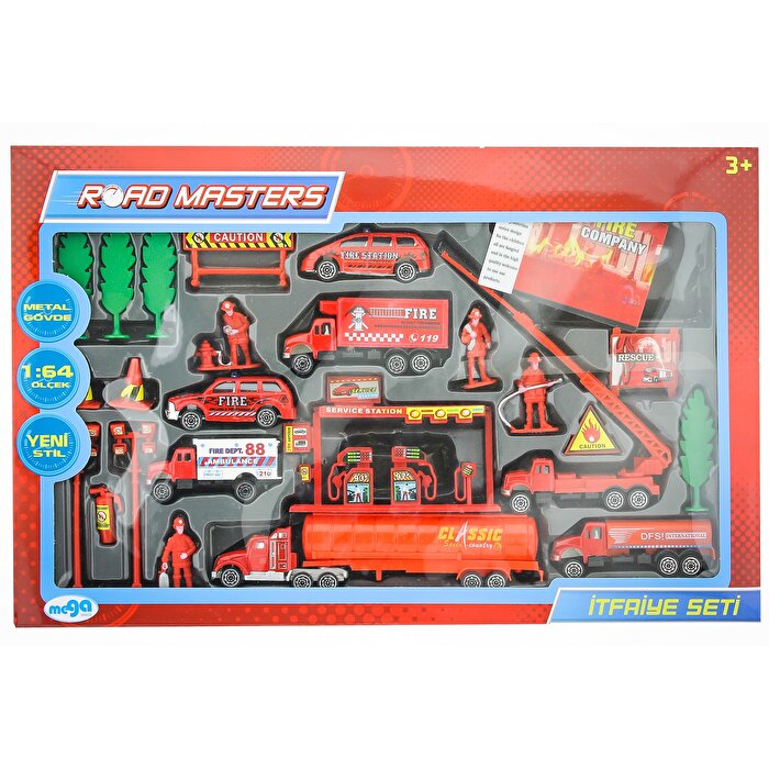 Mega Metal İtfaiye Seti