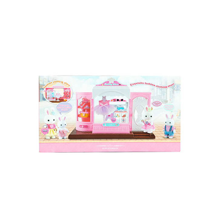 Bay Dreamy Mini Tavşan Moda Dükkanı Oyun Seti