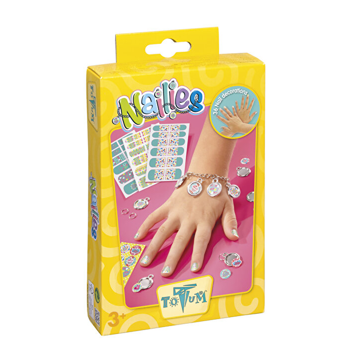 Tırnak Ve Zincir Bileklik Tasarım Seti