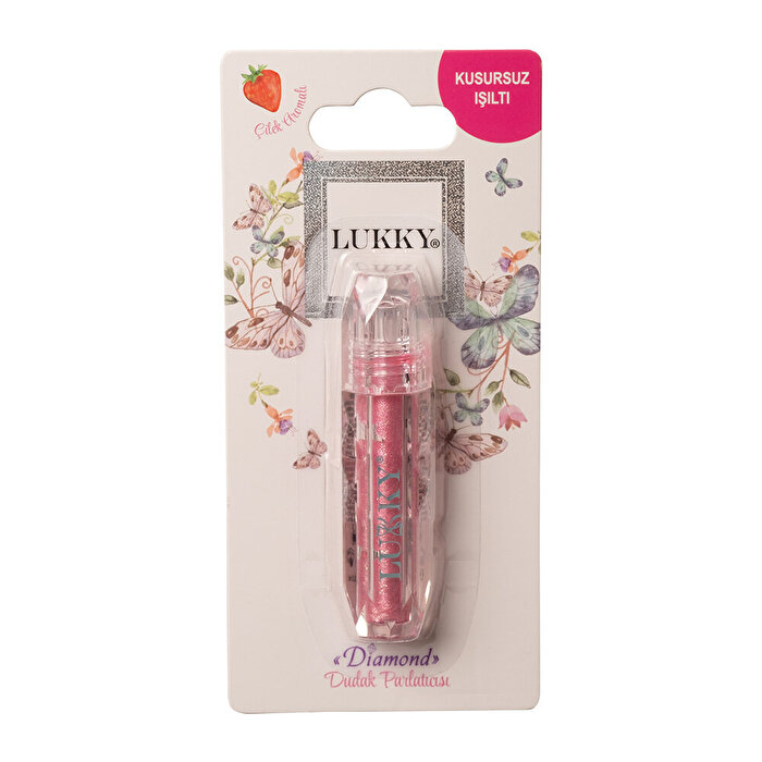 Lukky Çilek Aromalı Dudak Parlatıcısı