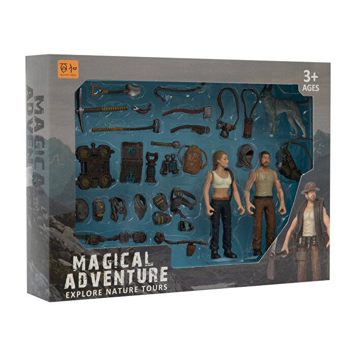 2'li Figürlü Köpekli Savunma Seti