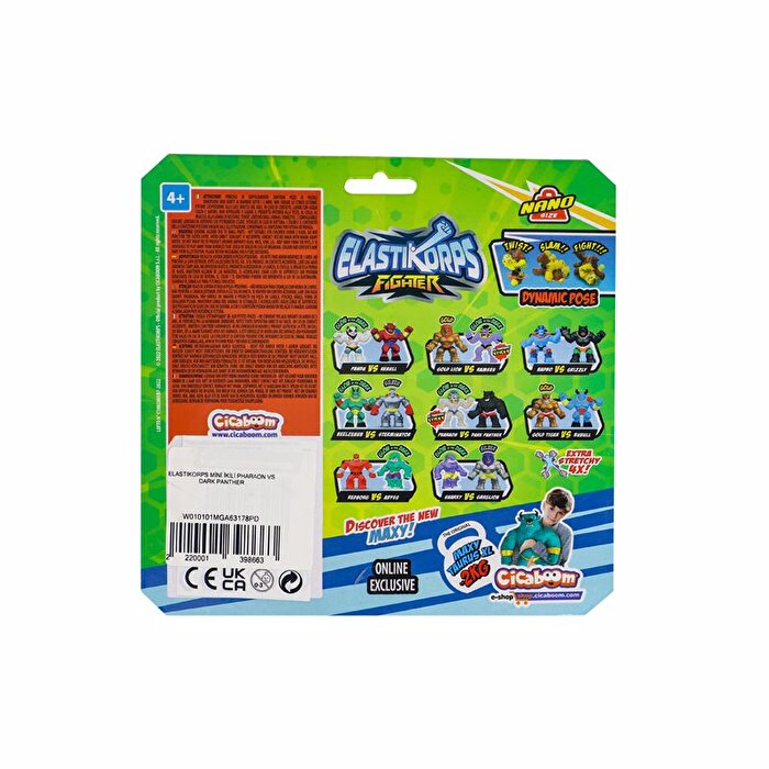 Elastikorps Mini İkili Pharaon ve Dark Panther