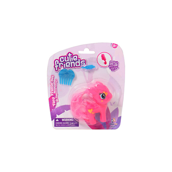 Cutie Friends Saç Aksesuarlı Midilli Pembe