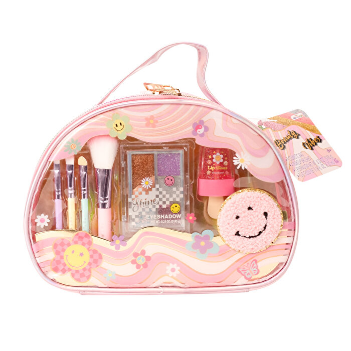 Hot Focus Sparkle Rainbow Taşınabilir Kozmetik Seti
