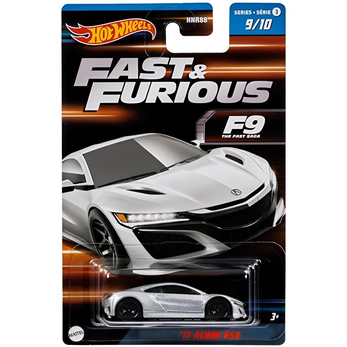 Hot Wheels Fast & Furious Temalı Arabalar '17 Acura Nsx HNT19
