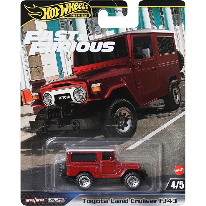 Hot Wheels Fast & Furious Premium Arabalar Toyota Land Cruiser FJ43 HRT96