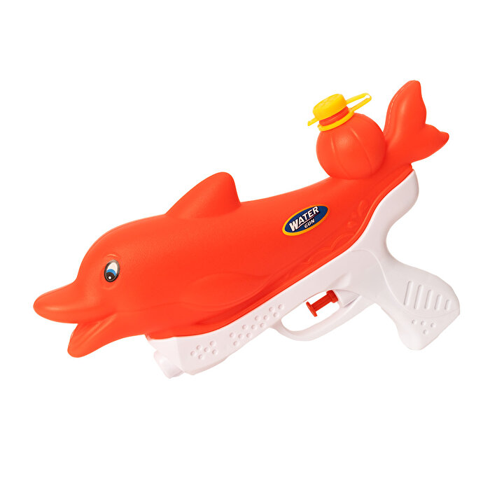 Yunus Balıklı Su Tabancası Kırmızı 26 Cm