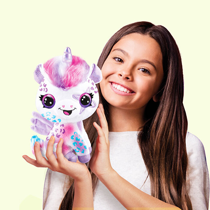 Airbrush Plush Karanlıkta Parlayan Unicorn
