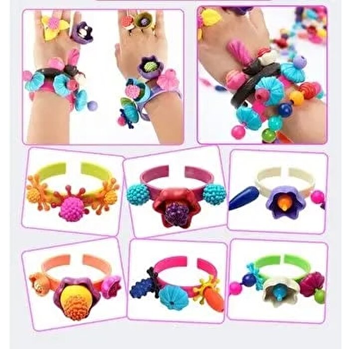 DIY Boncuk Takı Yapma Kiti 18 Parça