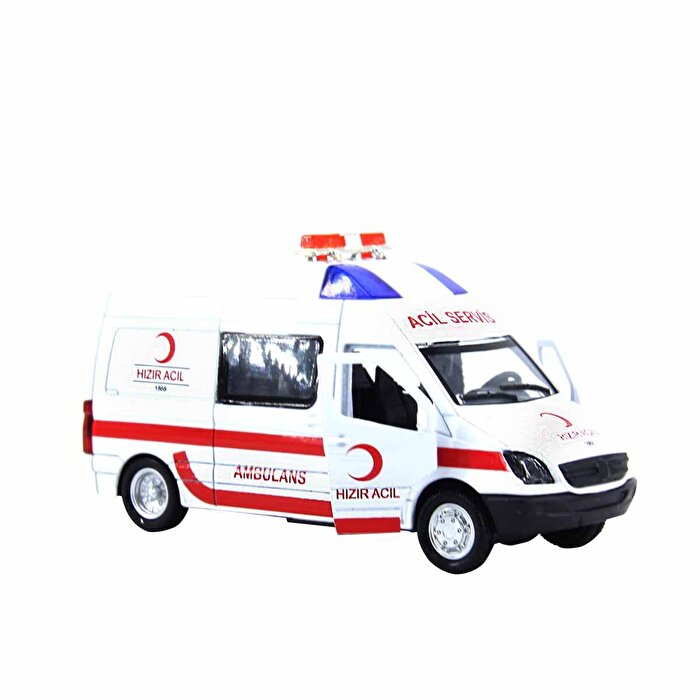 Sesli ve Işıklı Acil Çek Bırak Ambulans