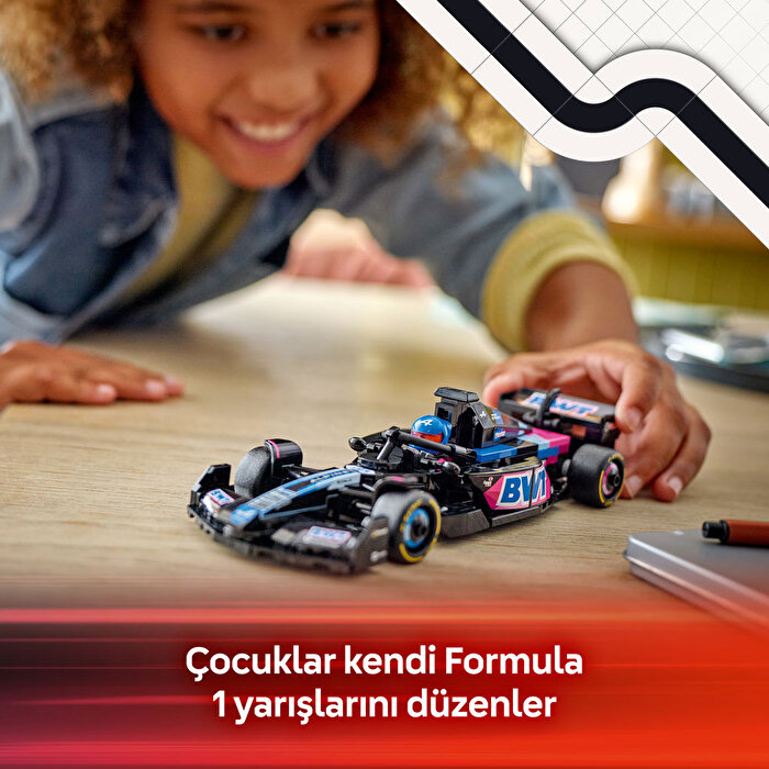 LEGO Speed Champions BWT Alpine F1 Team A524 Yarış Arabası 77248
