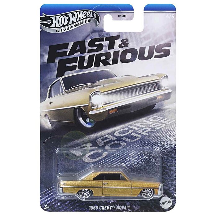 Hot Wheels Fast & Furious Temalı Arabalar 1966 Chevy Nova JBY42
