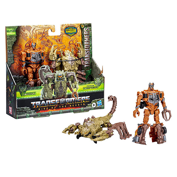 Transformers Rise Of The Beats Scourge ve Predacon Scorponok F4620