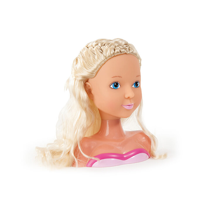 Prenses Bebek Saç Tasarım Büstü 19 Cm