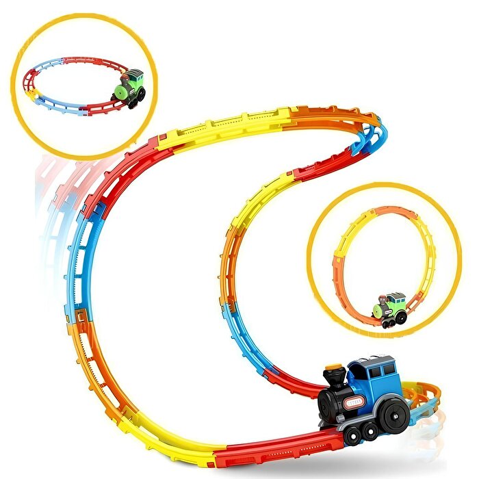 Kutulu Pilli Takla Atan Tren Seti