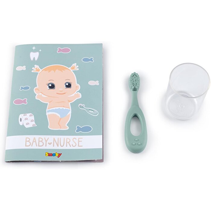Smoby Baby Nurse Eğitici 2'si 1 Arada Tuvalet ve Lavabo Seti