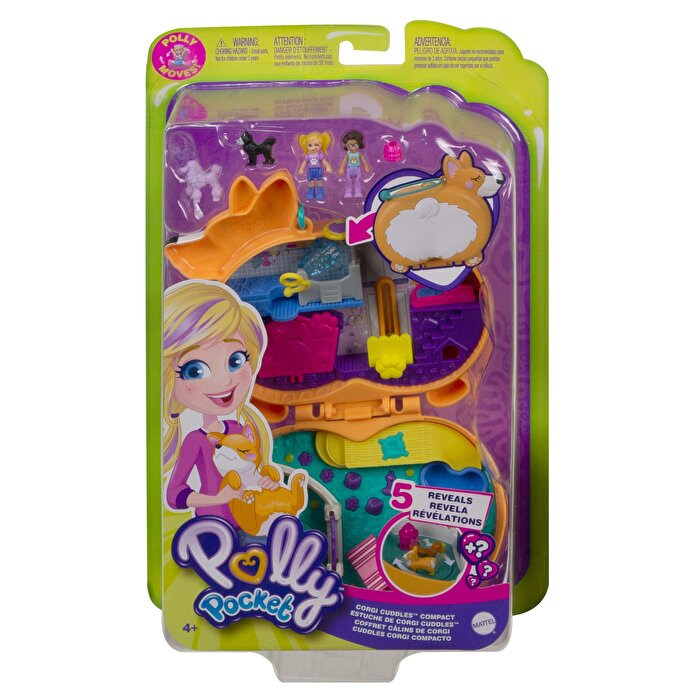 Polly Pocket Yumuşacık Corgi Kompakt Oyun Seti GTN13