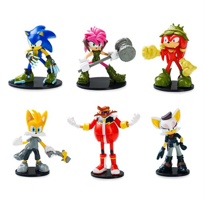 Sonic Aksiyon Figürleri 6'lı Deluxe Set 2
