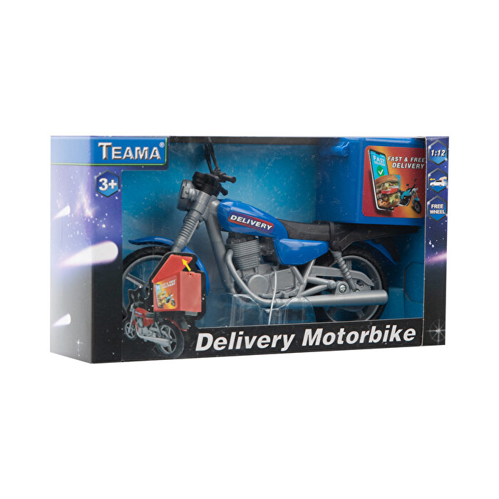 Teama 1:22 Ölçekli Kurye Motosiklet