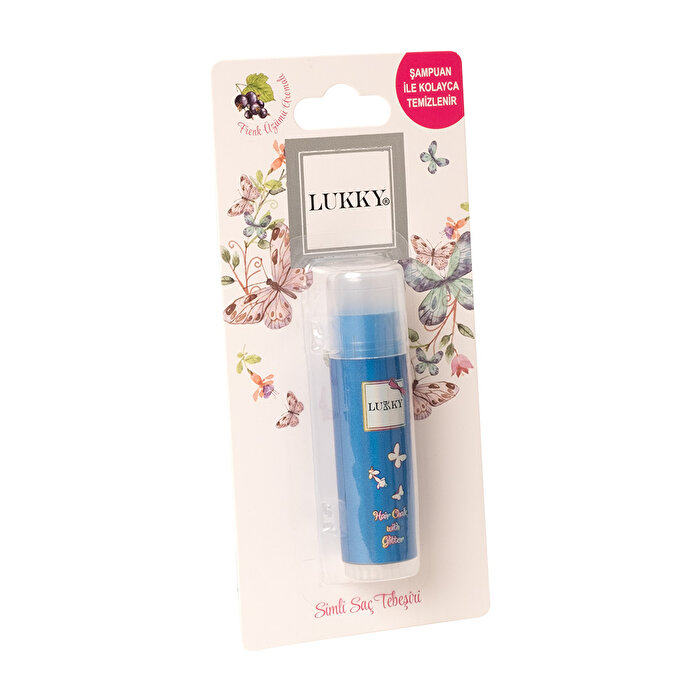 Lukky Mavi Simli Saç Tebeşiri