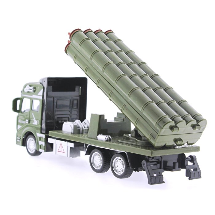 Sürtmeli Die Cast Metal Gövdeli Çoklu Roket Fırlatma Sistemi