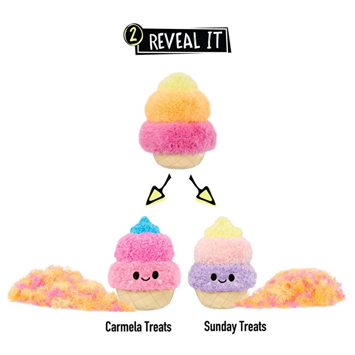 Fluffie Stuffiez FS Küçük Peluş Dondurma