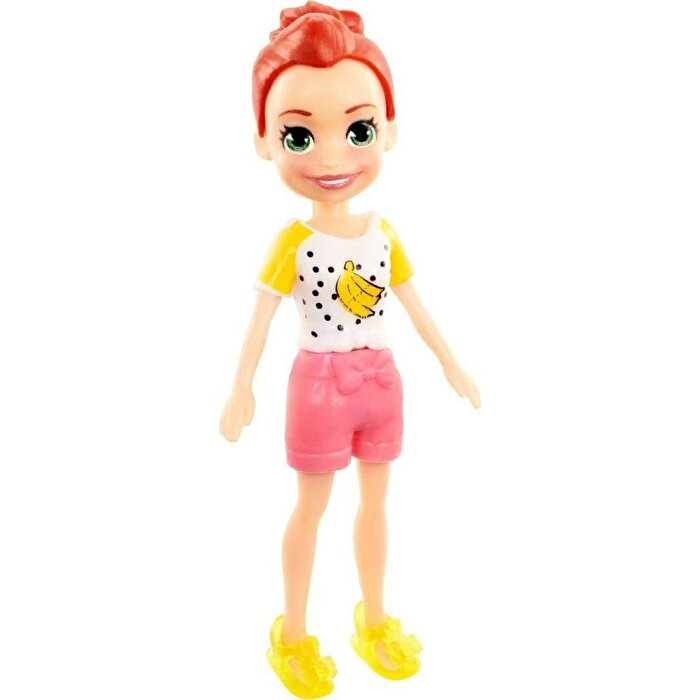 Polly Pocket ve Kıyafetleri Oyun Seti Kızıl GKV13
