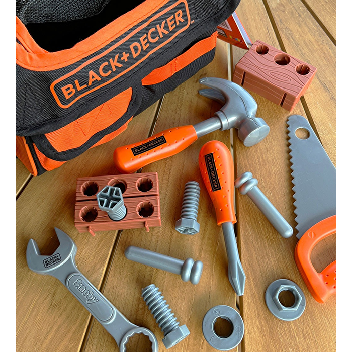 Smoby Black+Decker Oyuncak Alet Çantası Seti