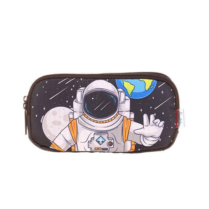Kaukko Kids 3 Bölmeli Toys Astronaut Kalem Çantası