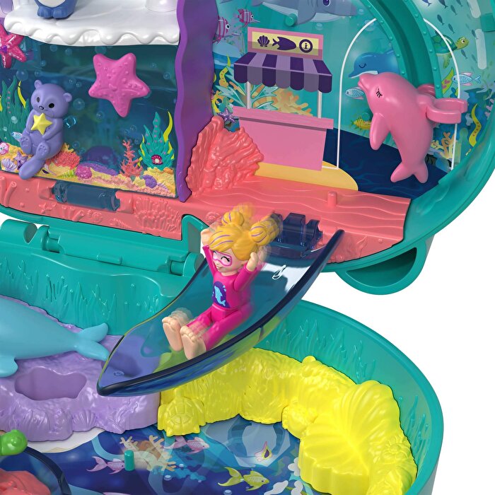 Polly Pocket ve Maceraları Oyun Setleri Otter Aquarium HCG16