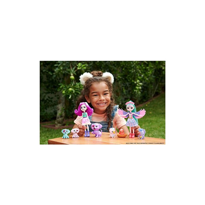 Enchantimals Aile Serileri Oyun Seti Filia Finch Ailesi HKN15