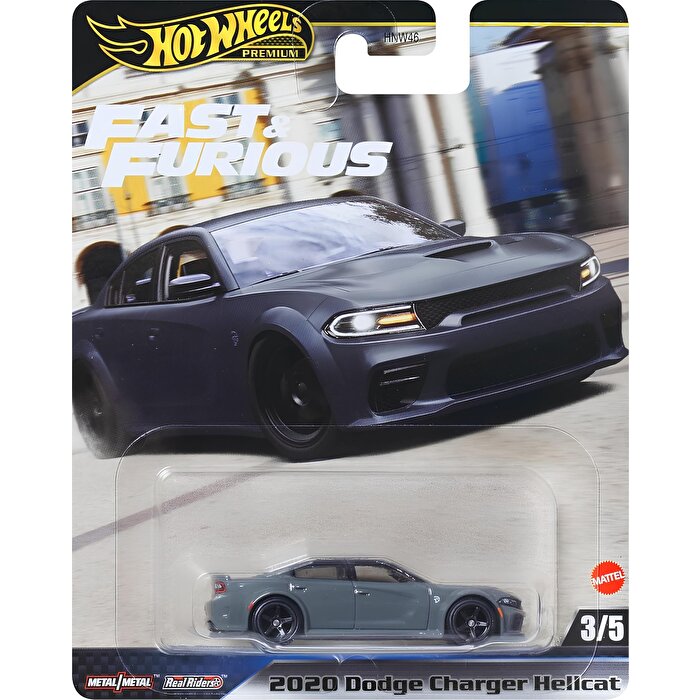 Hot Wheels Hızlı ve Öfkeli Premium Arabalar 2020 Dodge Charger Hellcat JBL96