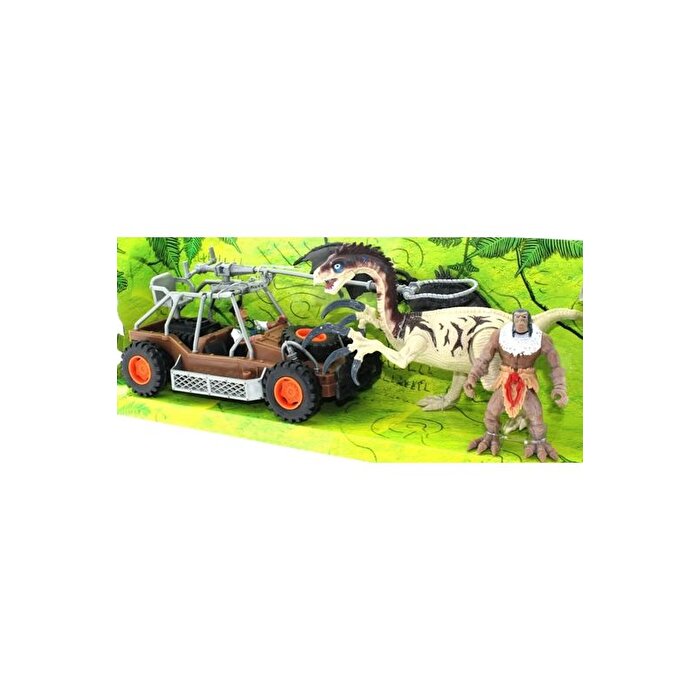 Dinozor Avcısı Buggy'li  Oyun Seti
