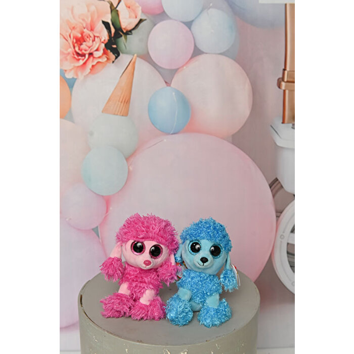 TY Beanie Boo's Mavi Kaniş Mandy Peluş 25 Cm.