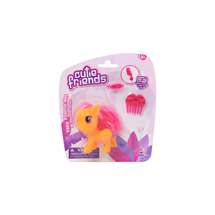 Cutie Friends Saç Aksesuarlı Midilli Turuncu