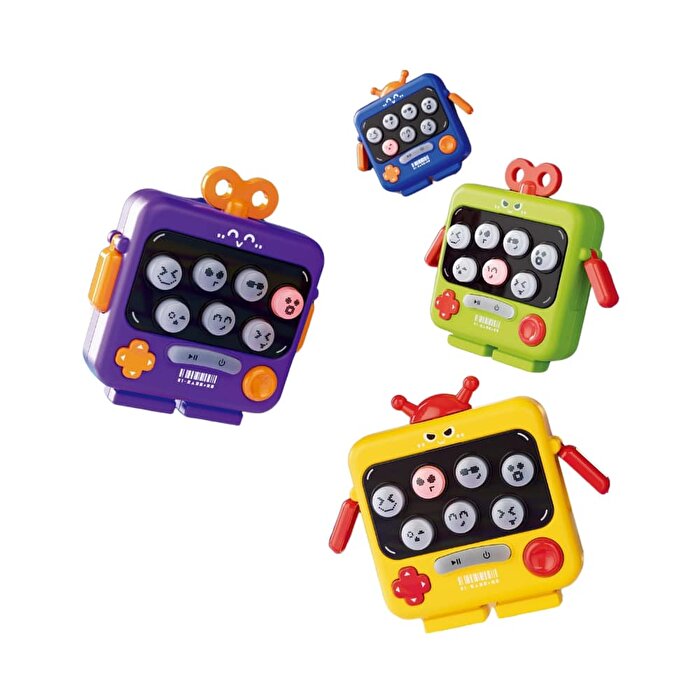 Whack A Mole Sevimli Suratlar Zeka Oyunu Sarı