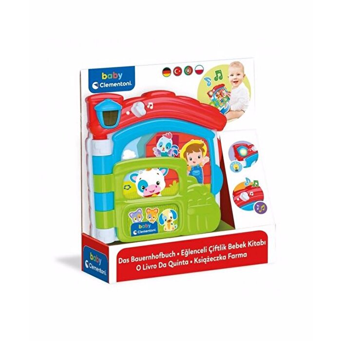 Baby Clementoni Bebek Kitabı Çiftlik Hayvanları