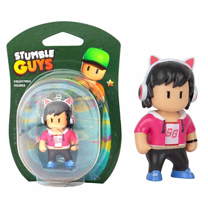 Stumble Guys Tekli Figür Gamer Gina