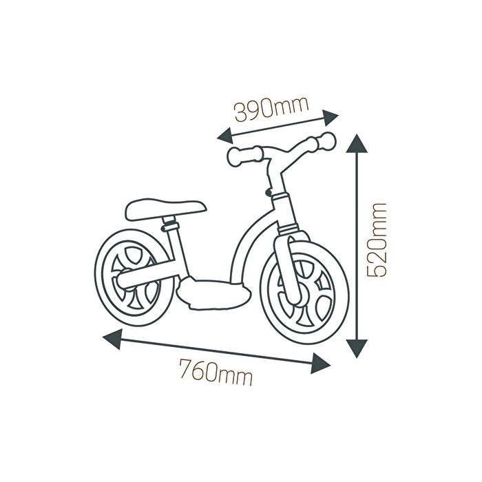 Smoby Balance Comfort Denge Bisikleti