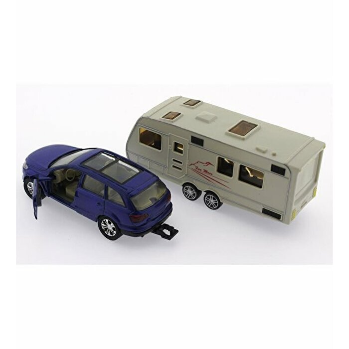 1:48 DİE CAST Karavanlı Araç MK1021