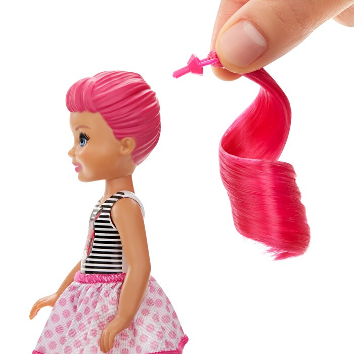 Barbie Color Reveal Renk Değiştiren Sürpriz Chelsea Renk Bloklu Bebekler GWC60