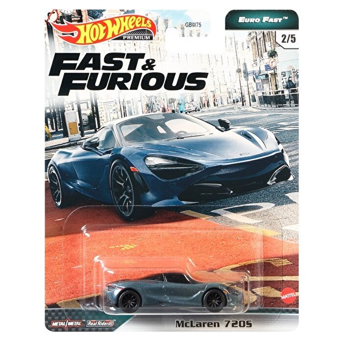 Hot Wheels Hızlı ve Öfkeli 1:64 Premium Arabalar McLaren GPK54