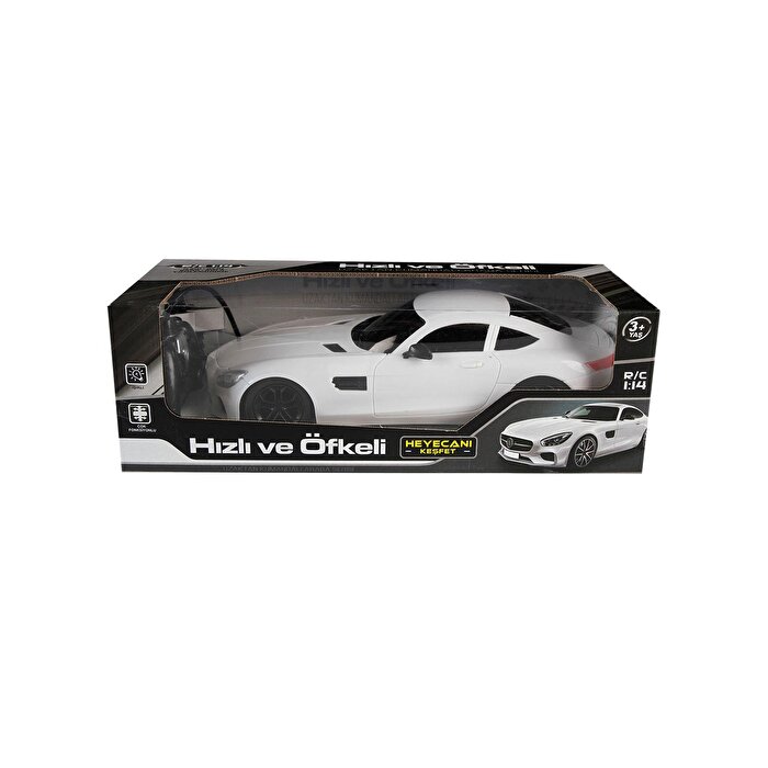 Hızlı ve Öfkeli 1:14 Uzaktan Kumandalı Şarjlı Araba Beyaz 8511A