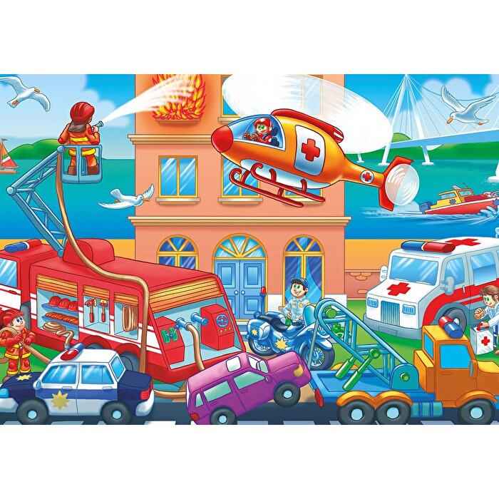 Ks Puzzle Rescue Missions Jumbo Boy Puzzle 24 Parça