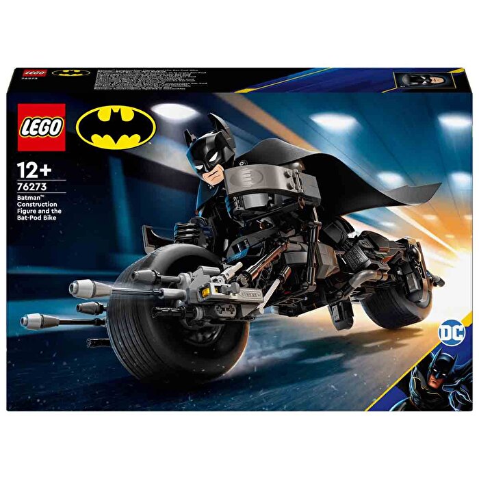 LEGO DC Batman: Batman Yapım Figürü ve Bat-Pod Motosiklet 76273