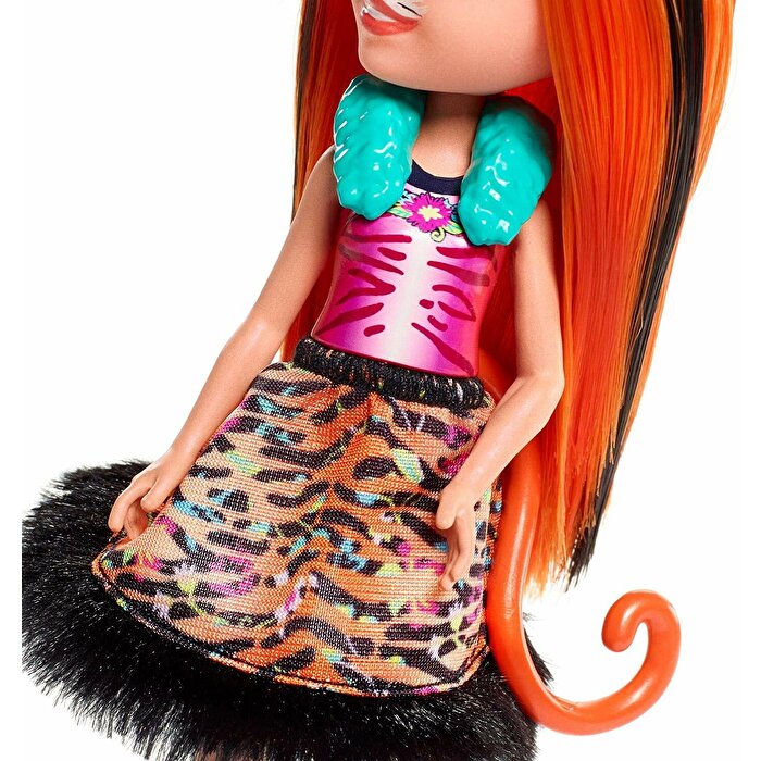 Enchantimals Popüler Karakter Bebekler Tanzie Tiger ve Tuft FRH39